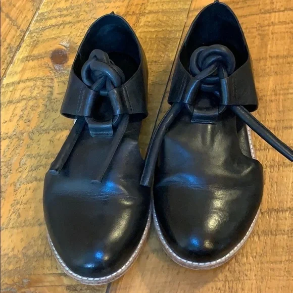 Alpha60 black leather Mella loafers Size 7.5 - Picture 12 of 12